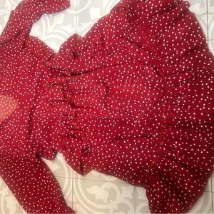 Red Polka Dot Dress